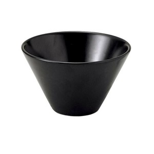 光洋陶器 パティオ マットブラック 14.5cmトロンバトールボウル 14730042