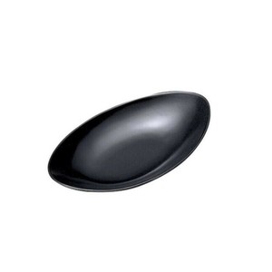光洋陶器 パティオ マットブラック 26.5cmカヌーディッシュ 14830013