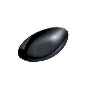光洋陶器 パティオ マットブラック 23.5cmカヌーディッシュ 14830014