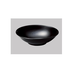 光洋陶器 パティオ マットブラック 24cm浅ボウル 18130111