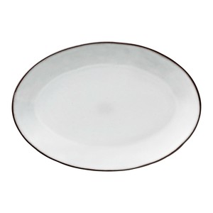 光洋陶器 ラフェルム スモークホワイト 29cmプラター 13510047