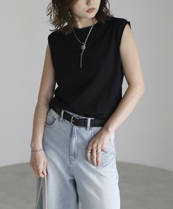 T-shirt Basic Sleeveless Cotton