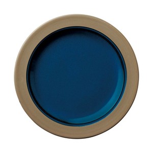 光洋陶器 カントリーサイド レイクブルー 23cmミート皿 13487004