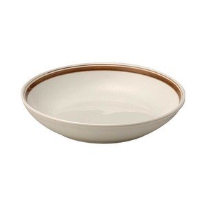 光洋陶器 カントリーサイド ダークブラウン 25.5cmパスタボウル 10726010