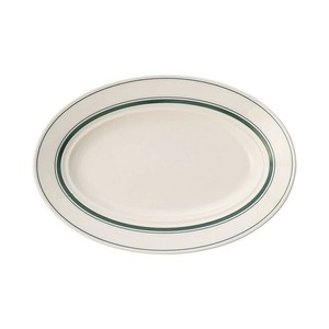 光洋陶器 カントリーサイド モスグリーン 29cmプラター 13427044