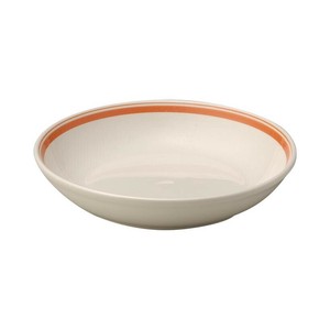 光洋陶器 カントリーサイド ソーバーオレンジ 22.5cmパスタボウル 10725012