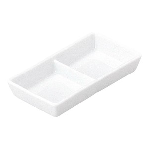 光洋陶器 リーバイ 2つ仕切皿 17400073