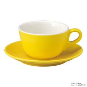 光洋陶器 マーレ イエロー カプチーノカップ C-220cc 17065051