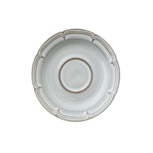 光洋陶器 ラフィネ スモークホワイト 兼用ソーサー 15910055