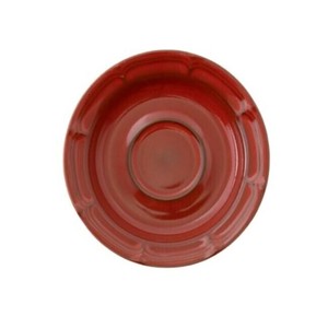 光洋陶器 ラフィネ ヴィンテージレッド 兼用ソーサー 15944055