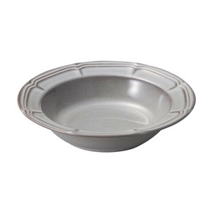 光洋陶器 ラフィネ ストームグレー 21.5cmリムスープボウル 15973012