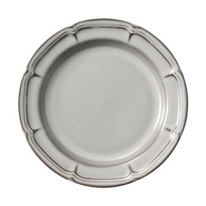 光洋陶器 ラフィネ ストームグレー 23.5cmリムプレート 15973104