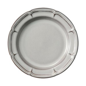 光洋陶器 ラフィネ ストームグレー 19.5cmリムプレート 15973106