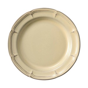 光洋陶器 ラフィネ シナモンベージュ 19.5cmリムプレート 15922106