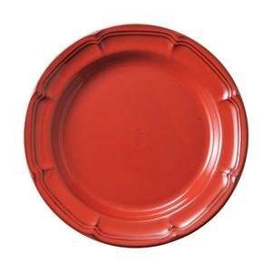 光洋陶器 ラフィネ ヴィンテージレッド 29cmリムプレート 15944102