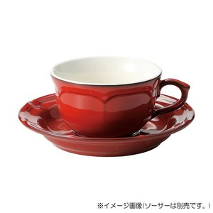 光洋陶器 ラフィネ ヴィンテージレッド ティーカップ C-175cc 15944053