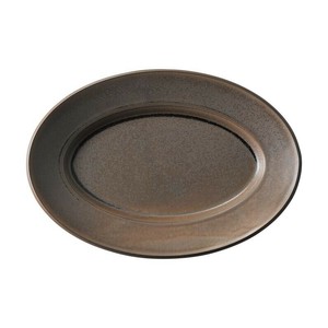 光洋陶器 スパダ ラバブラウン 31.5cmプラター 11662046
