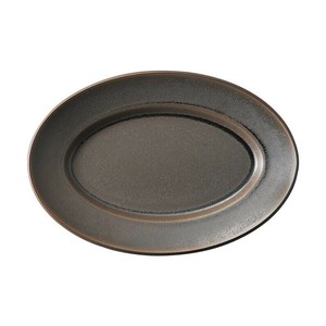 光洋陶器 スパダ ラバブラウン 27.5cmプラター 11662047