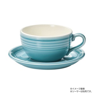 光洋陶器 オービット ターコイズブルー ラテカップ C-415cc 12686056