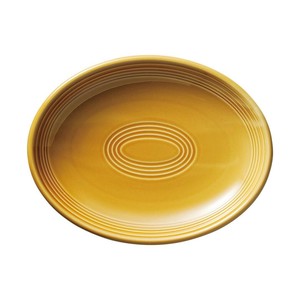 光洋陶器 オービット メローアンバー 28.5cmプラター 12660044