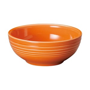 光洋陶器 オービット マンダリンオレンジ 13.5cmボウル 12650025