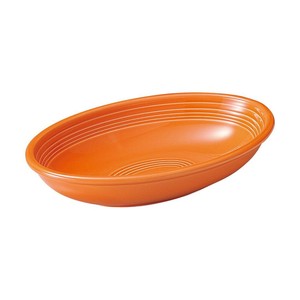 光洋陶器 オービット マンダリンオレンジ 27cmベーカー 12650071