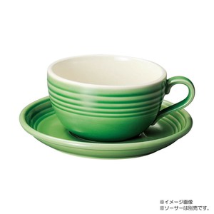 光洋陶器 オービット メドウグリーン ラテカップ C-415cc 12670056