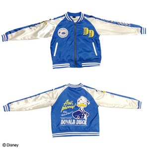 スカジャン　ドナルド　青　L