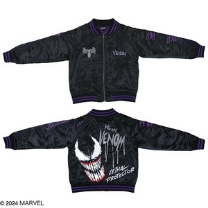 スカジャン　ヴェノム　黒　L
