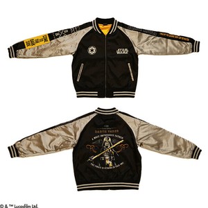 スカジャン　ダースベイダー　黒　L