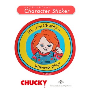 キャラクターステッカー"CHUCKY"