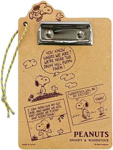 Snoopy　スヌーピー　ウッド バインダー スヌーピー＆ウッドストック　日本製