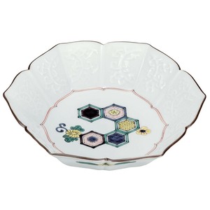 Kutani ware Main Dish Bowl 7-go Made in Japan