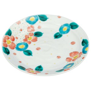 Kutani ware Main Plate 8-go Made in Japan