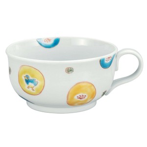 Kutani ware Donburi Bowl Made in Japan