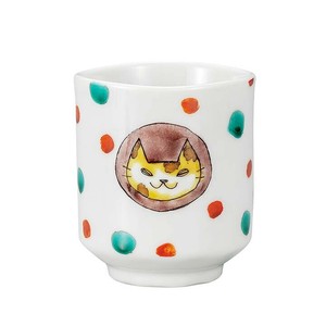 九谷烧 日本茶杯 猫咪 日本制造