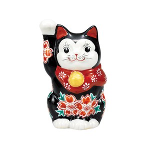 Kutani ware Animal Ornament black Made in Japan