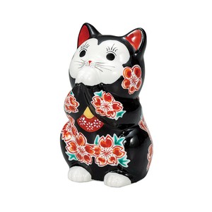 Kutani ware Animal Ornament black Made in Japan