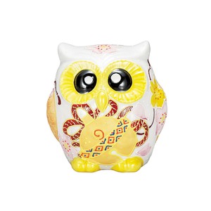 Kutani ware Animal Ornament Owl Made in Japan