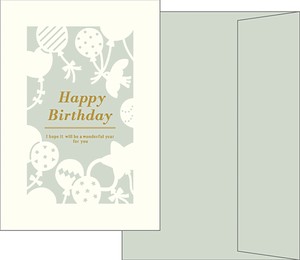 OLIVIA Greeting Card balloon