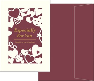 OLIVIA Greeting Card heart
