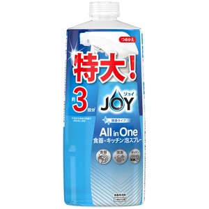 ジョイミラクルクリーン泡スプレー微香タイプ詰替3回