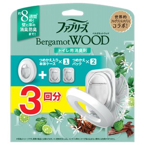 ファブリーズトイレ用ウッド　本体＋替2個