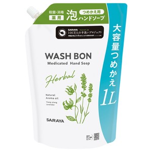 ウォシュボンハーバル薬用ハンドソープ詰替　1L