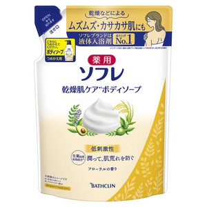 薬用ソフレ乾燥肌ケアボディソープつめかえ400ML