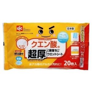 GNクエン酸超厚ウェットシート20枚