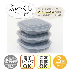 Storage Jar/Bag Antibacterial 3-pcs Made in Japan