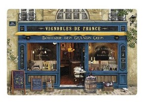 フランス直輸入　ランチョンマット/テーブルマット　”Boutique Vignobles de France ”30 x 45
