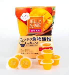 【北辰フーズ】【直送商品・送料無料】JELLY&ME　食物繊維　マンゴーゼリー　7個