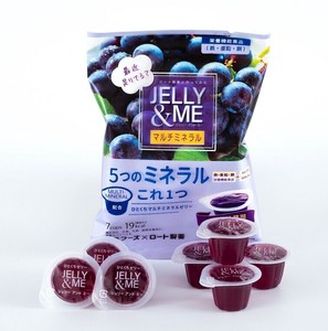 【北辰フーズ】【直送商品・送料無料】JELLY&ME　マルチミネラル　巨峰ゼリー　7個